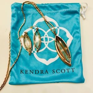 Kendra Scott Necklace & Earrings